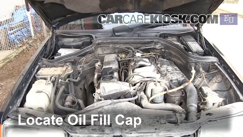 1995 Mercedes-Benz E250 2.5L 5 Cyl. Diesel Oil